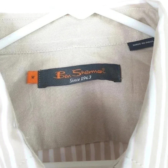 Ben Sherman Button down Size Medium NWT - Picture 5 of 8